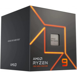 AMD Ryzen™ 9 7900, Socket AM5, 3.7-5.4GHz (12C/24T), 12MB L2 + 64MB L3 Cache, AMD Radeon™ Graphics, 5nm 65W, Zen4, Unlocked, Box (with AMD Wraith Prism Cooler)